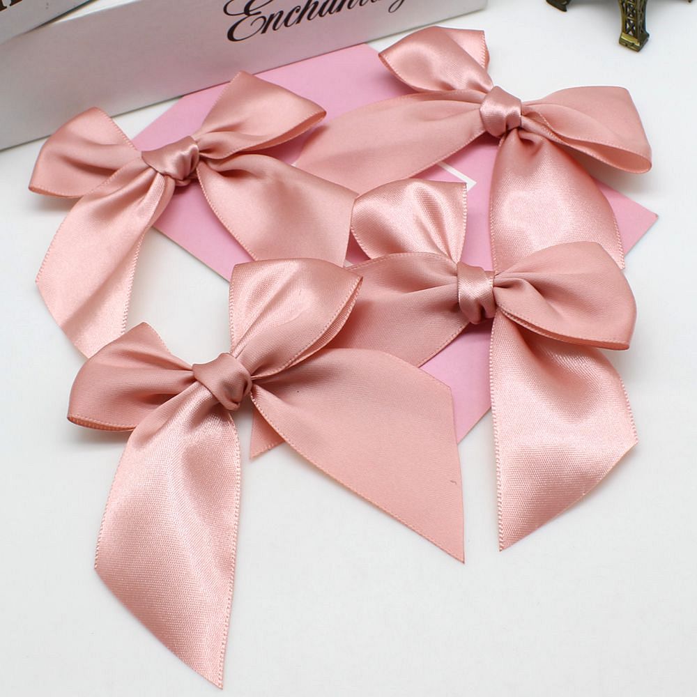 Ribbon Bow Gift - 10pcs /lot 10-11cm Ribbon Bows Polyester