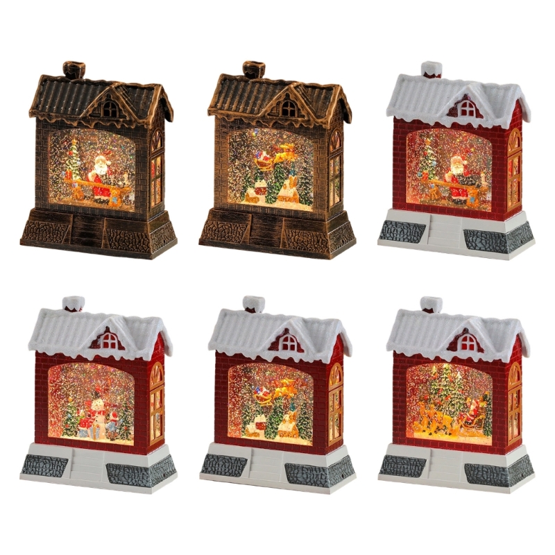 Snow Globe Musical - Quả cầu tuyết Giáng sinh Pin