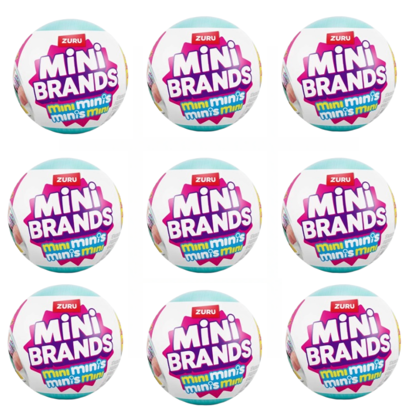 Ornament Ball Set - 2026 Zuru Mini Brand Surprise Refrigerator