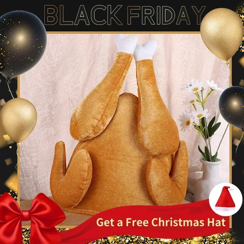 Santa Hat Plush - Mới Sang Trọng Rang Lễ Tạ