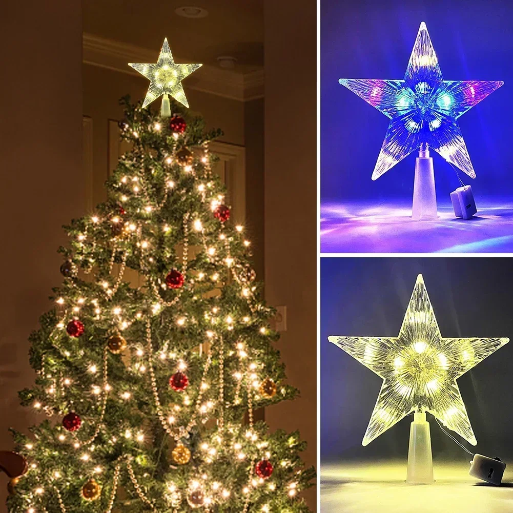 15CM LED Christmas Tree Orname - đánh giá và giá Star Tree Topper