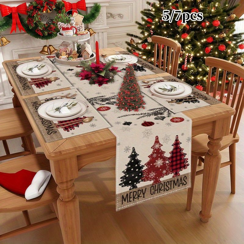 American Country Christmas Tab - đánh giá và giá Christmas Table Runner