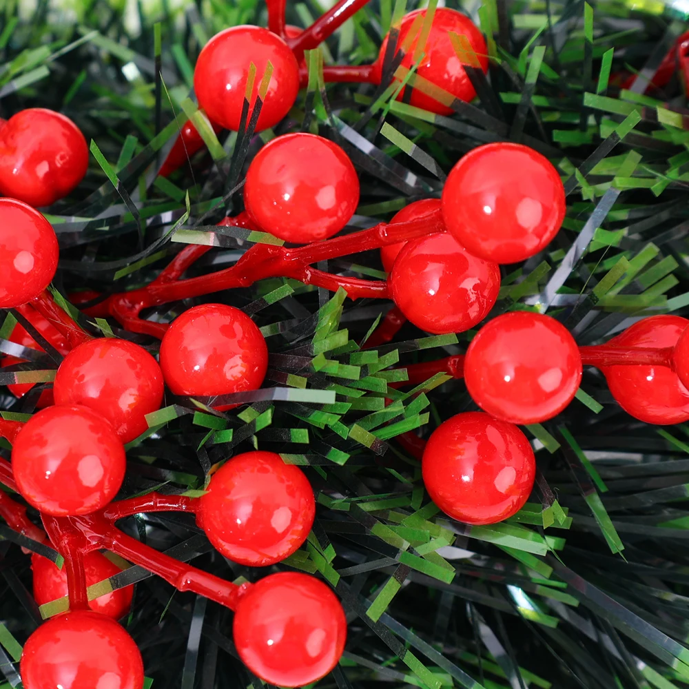5/100x Artificial Red Berries  - đánh giá và giá Christmas Wreath Fake