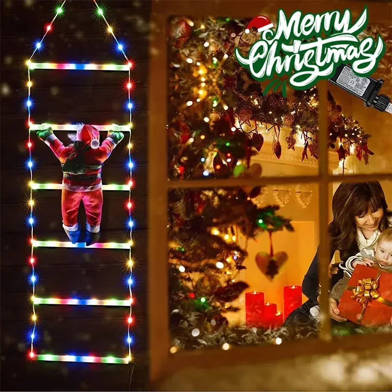 LED Ladder Light for Santa Cla - đánh giá và giá Christmas Lights Outdoor
