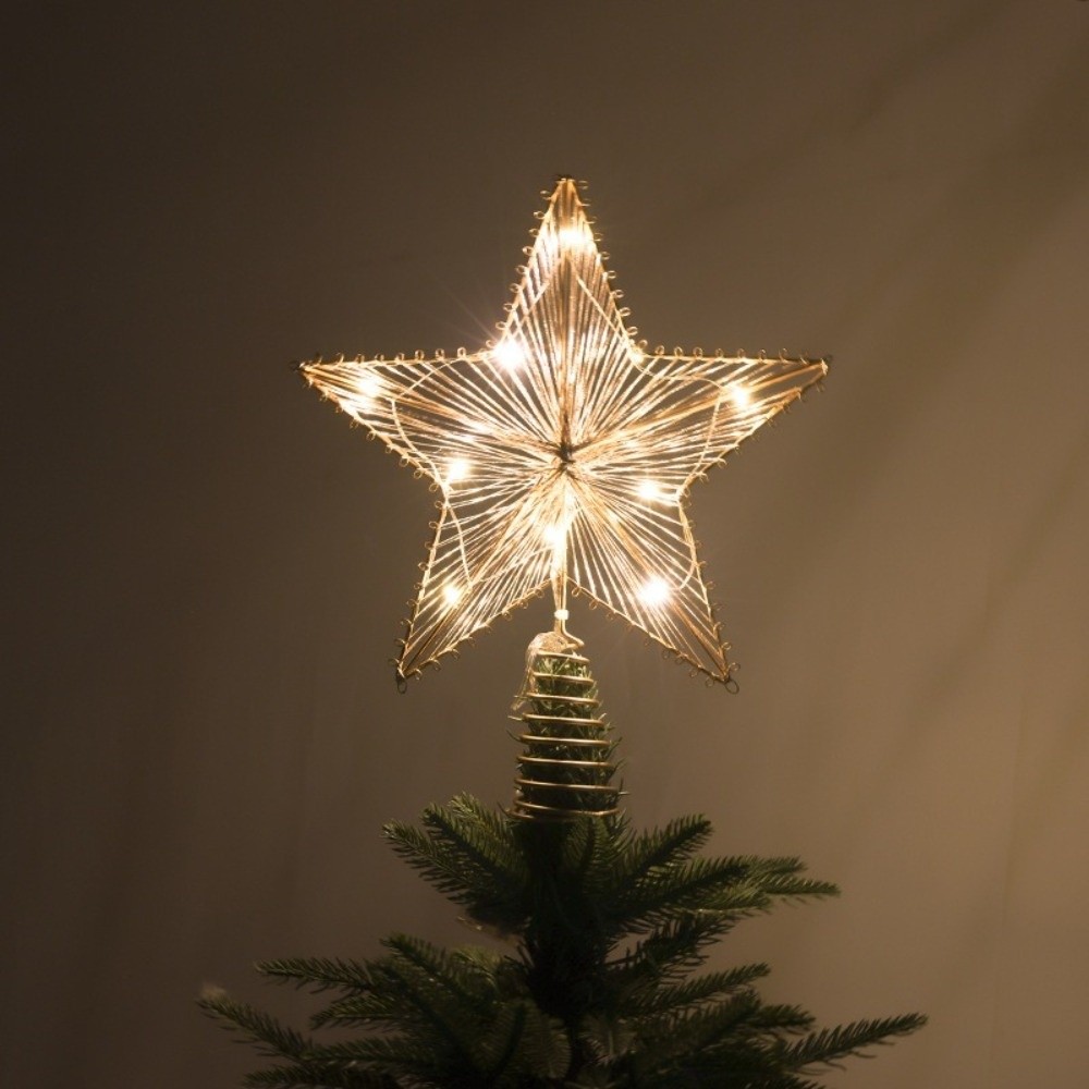 3D Glitter Star Christmas Tree - đánh giá và giá Star Tree Topper