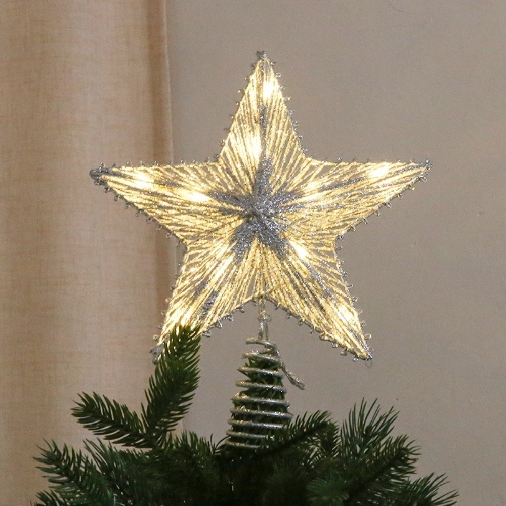 3D Glitter Star Christmas Tree - đánh giá và giá Star Tree Topper