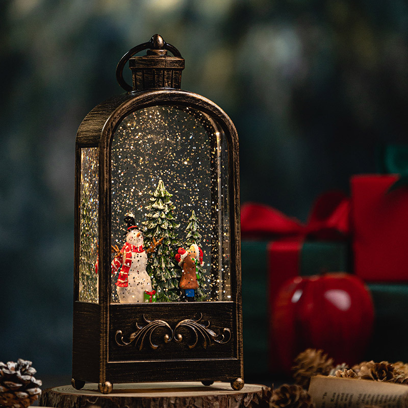 Christmas Decorations Wind Lan - đánh giá và giá Snow Globe Musical