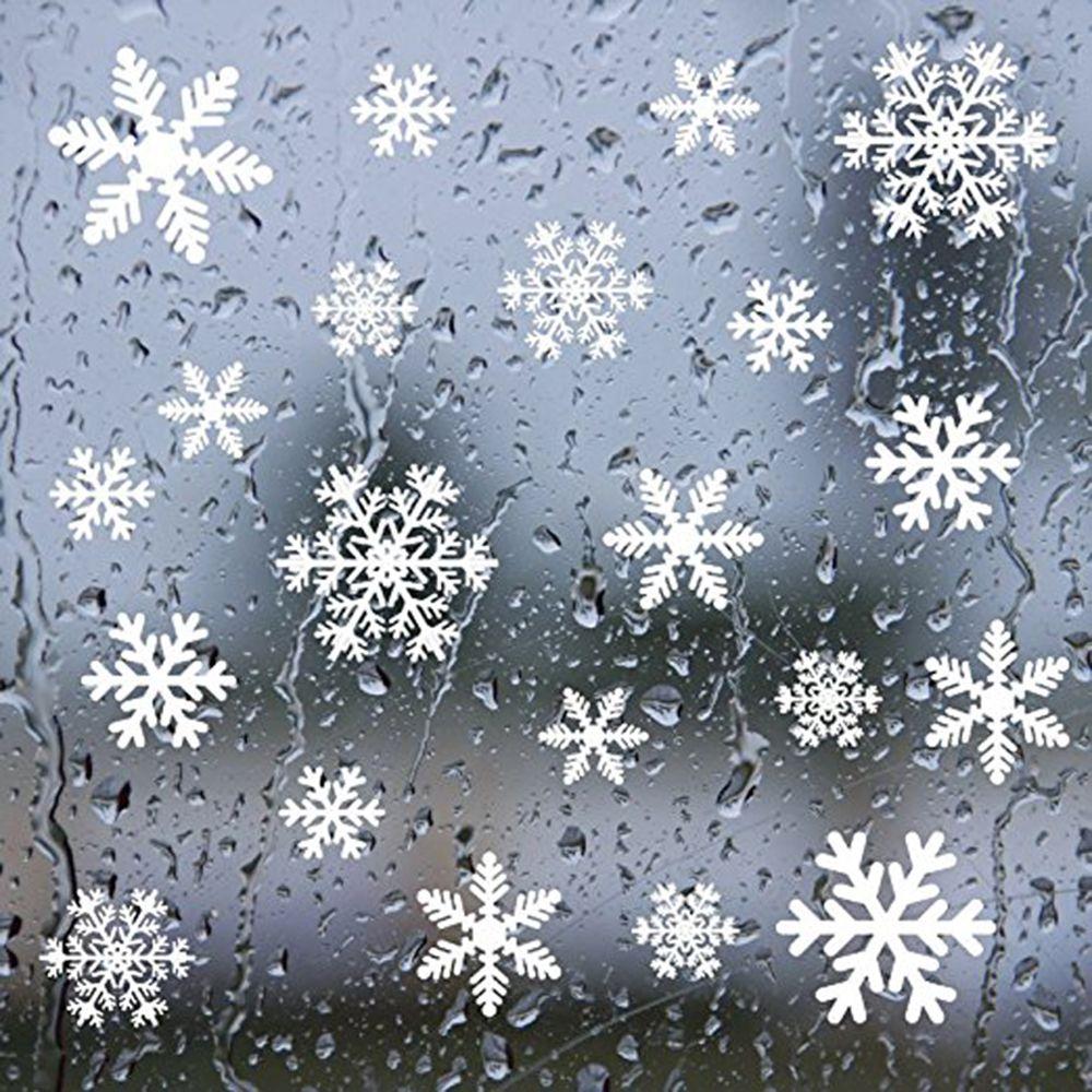 27/38PCS Gift Xmas  Festival S - đánh giá và giá Snowflake Window Decal