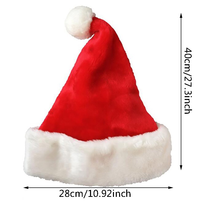 Christmas Santa Hat Xmas Long  - đánh giá và giá Santa Hat Plush