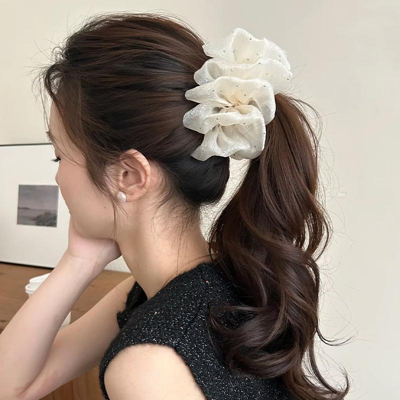 Fashion Elegant Flower Clip Re - đánh giá và giá Ribbon Bow Gift