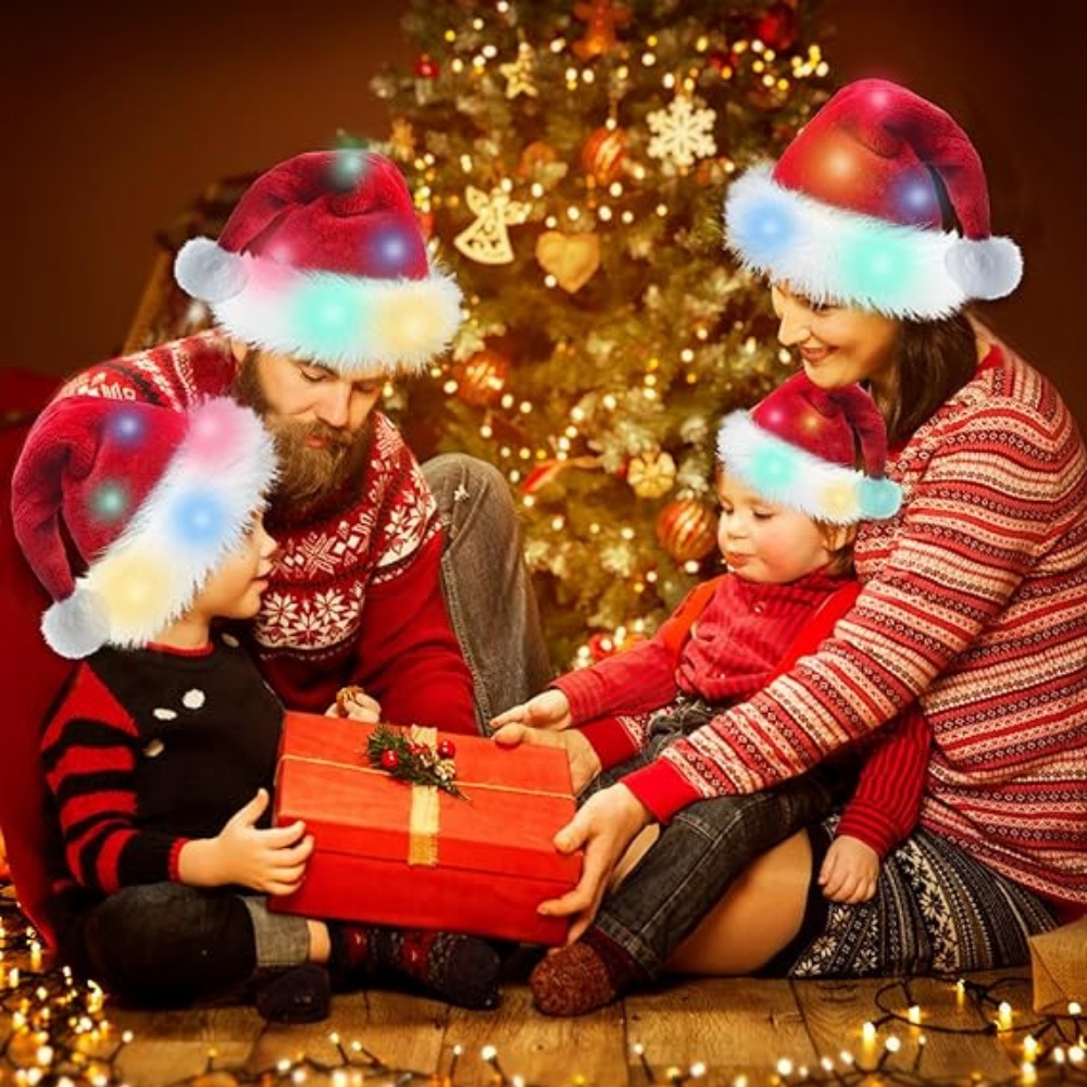 Lumination Christmas Santa Hat - đánh giá và giá Santa Hat Plush