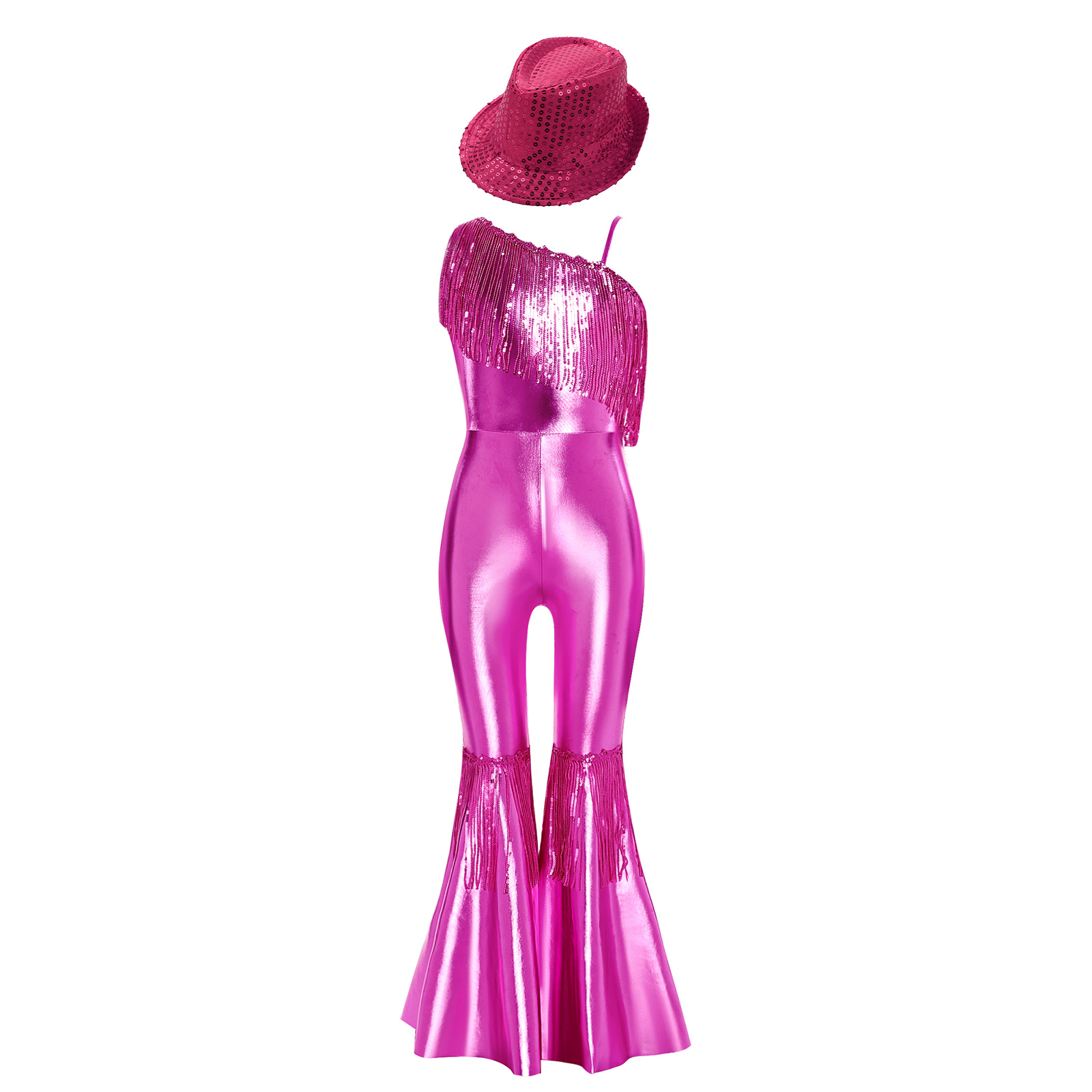 Girls Sparkly Sequins Jumpsuit - đánh giá và giá Elf Costume Christmas