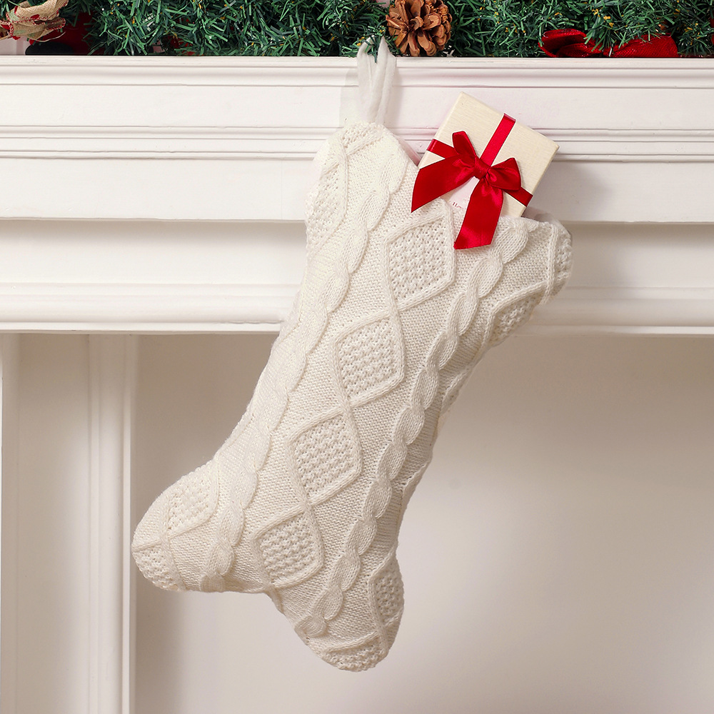 Dog Christmas Stocking, Knit C - đánh giá và giá Christmas Stocking Hanging