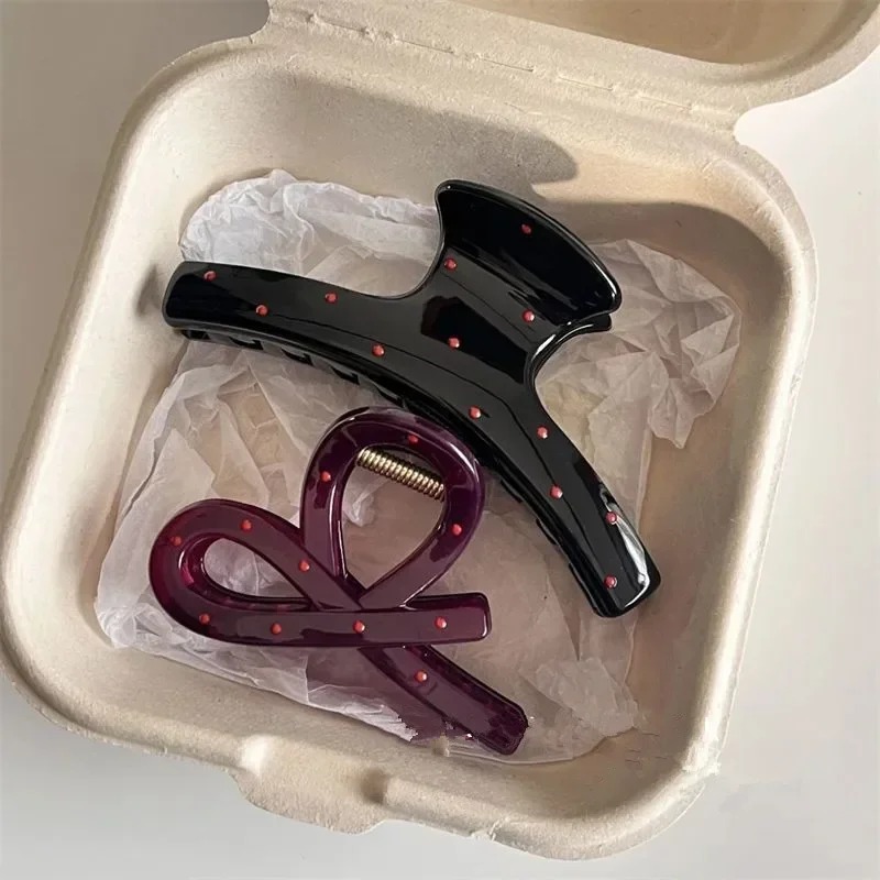 2Pcs Women Vintage Red Polka D - đánh giá và giá Ribbon Bow Gift