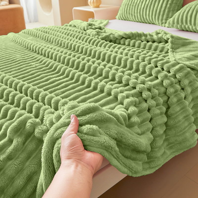 Luxurious Double-Sided Faux Ra - đánh giá và giá Christmas Throw Blanket