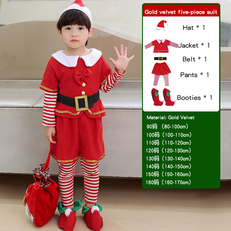 Children's Christmas Elf Set - - đánh giá và giá Elf Costume Christmas