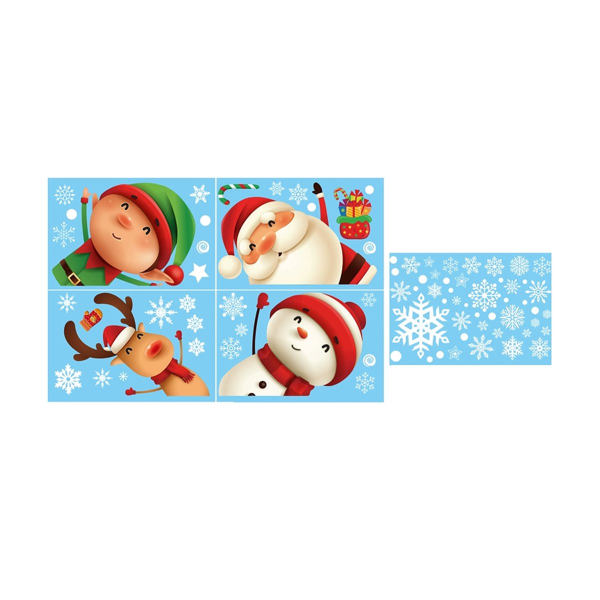 New arrival  80PCS Christmas S - đánh giá và giá Snowflake Window Decal