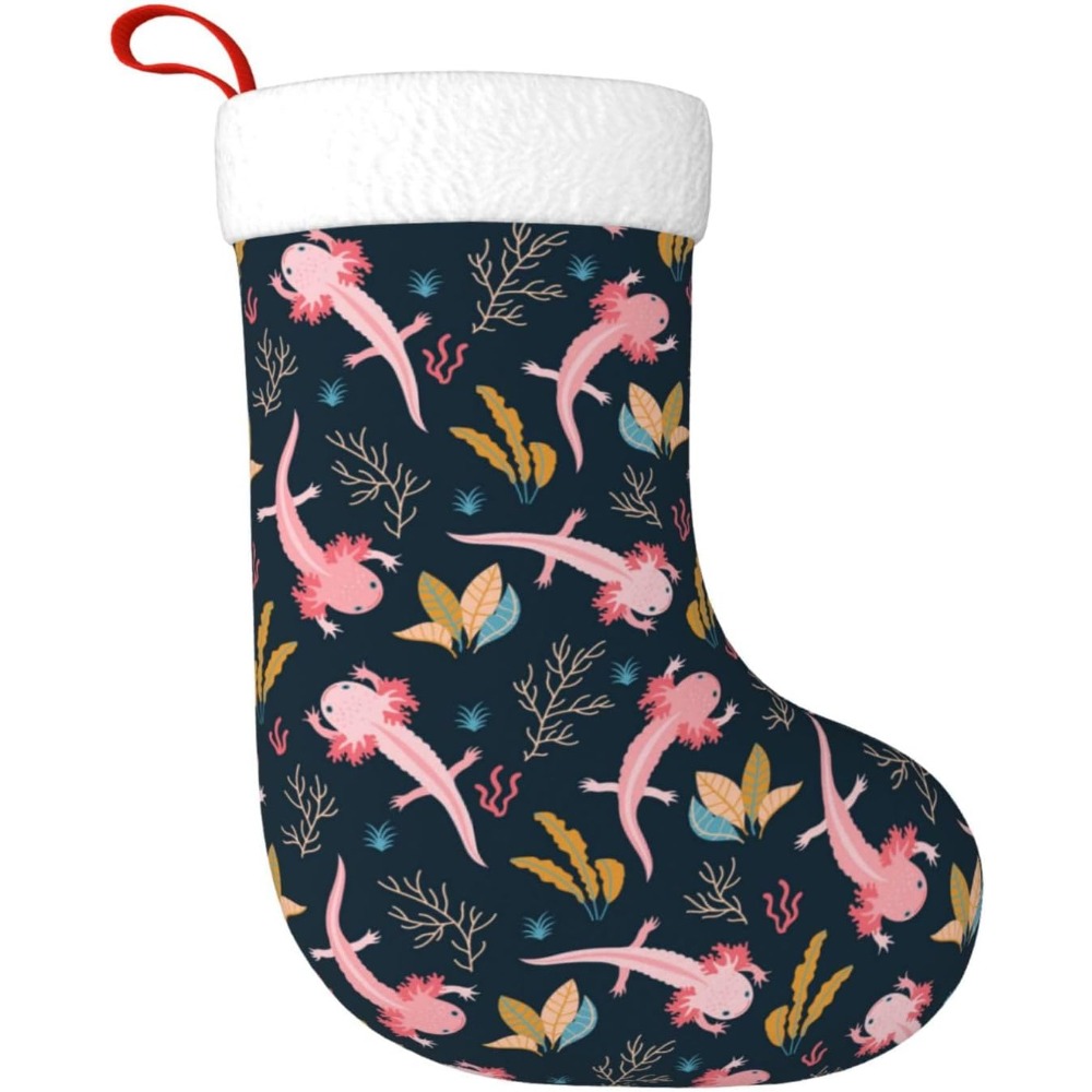 Cute Axolotl Christmas Stockin - đánh giá và giá Christmas Stocking Hanging