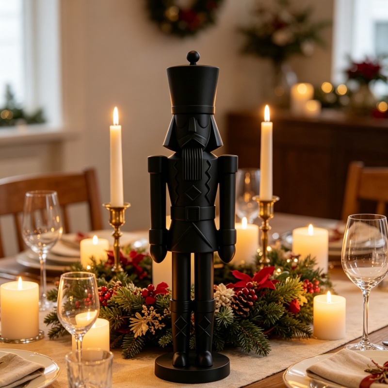 Minimalist Black Nutcracker So - đánh giá và giá Nutcracker Figurine