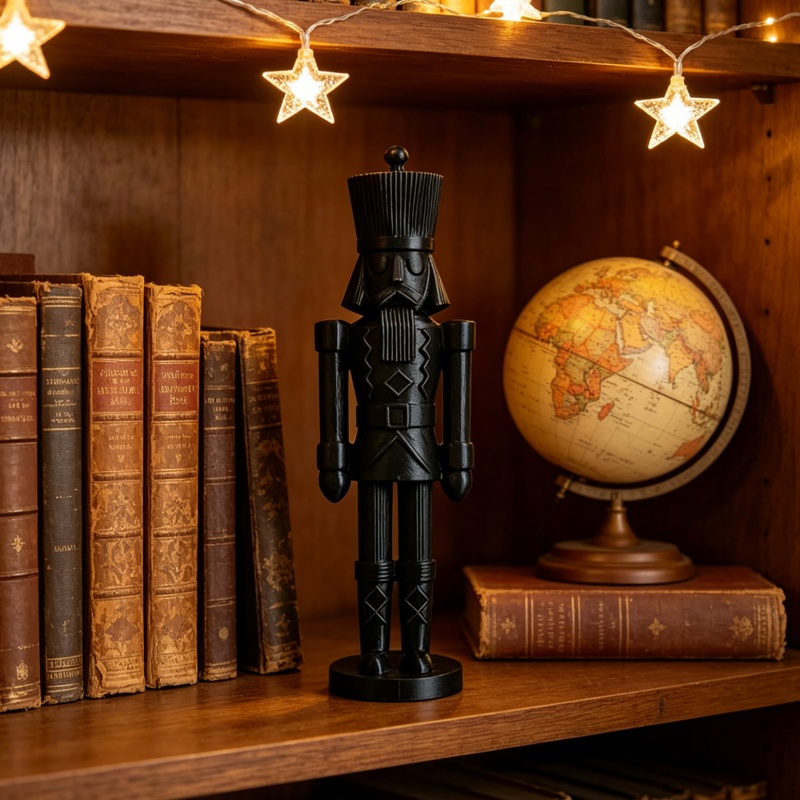 Minimalist Black Nutcracker So - đánh giá và giá Nutcracker Figurine