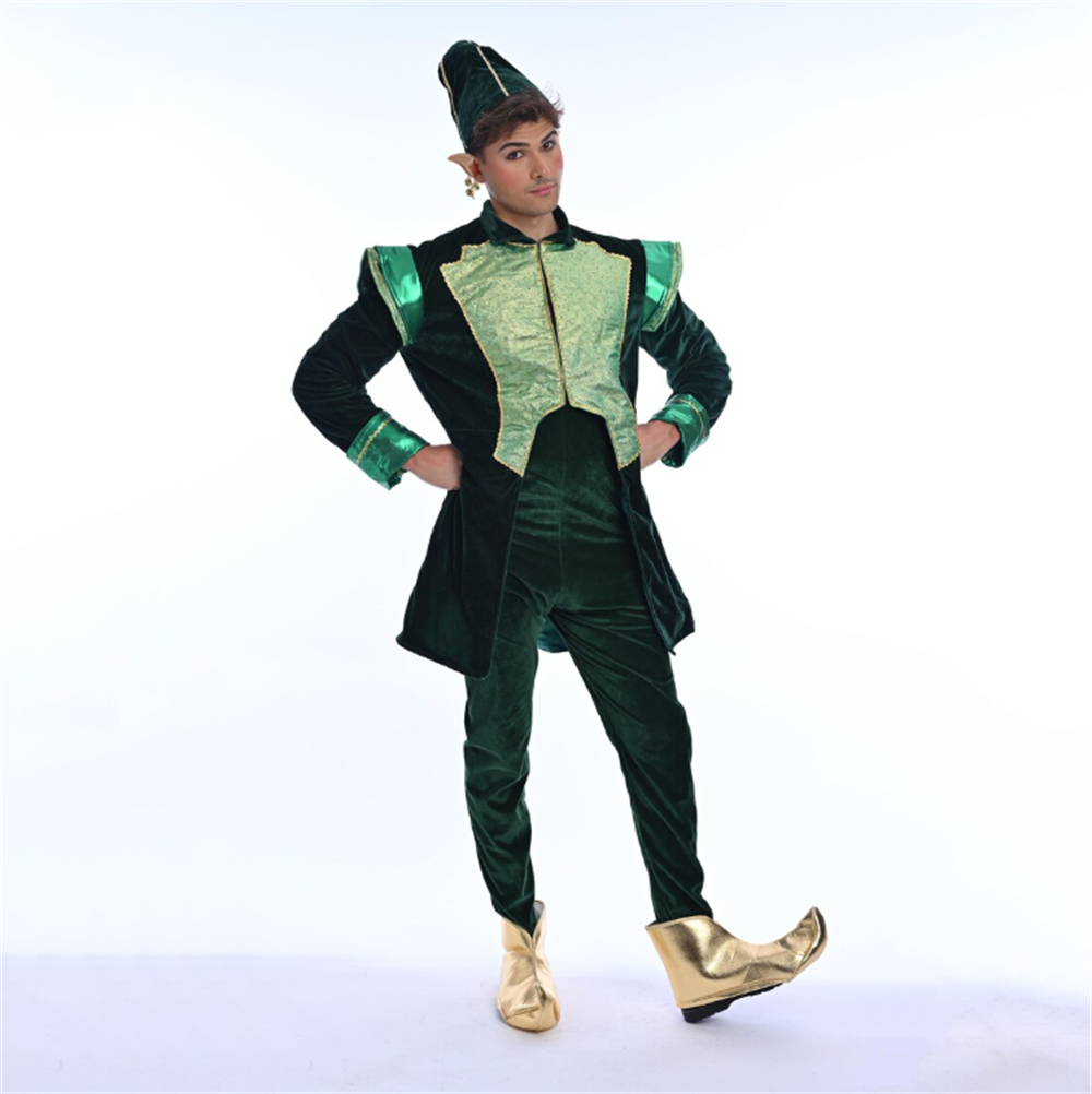 Luxury Velvet Santa Claus Chri - đánh giá và giá Elf Costume Christmas