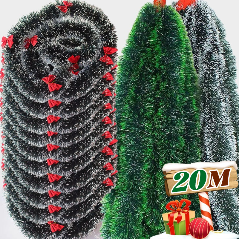 Christmas Tinsel Ribbons Strip - đánh giá và giá Tinsel Garland Decoration