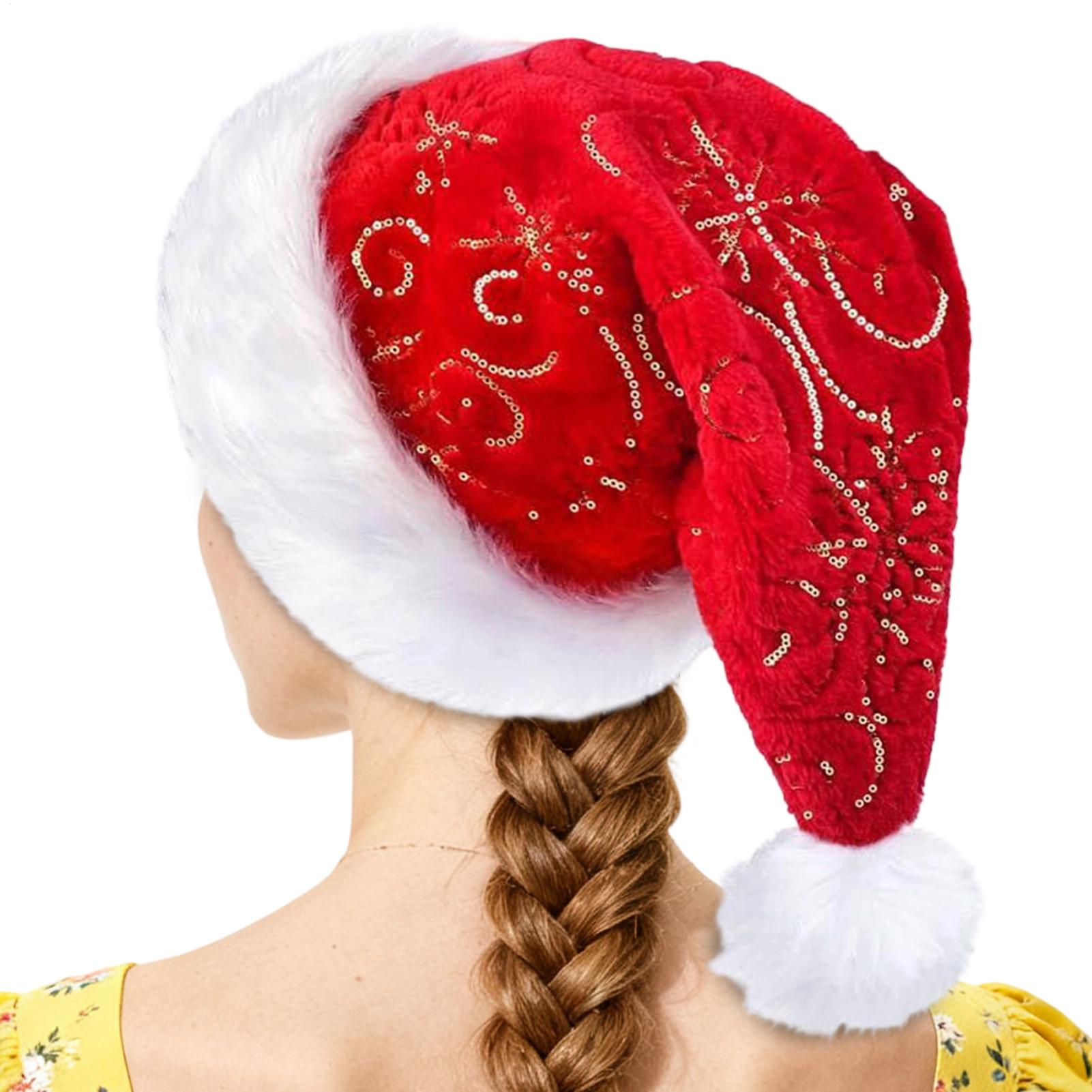 Plush Christmas Hat Portable W - đánh giá và giá Santa Hat Plush
