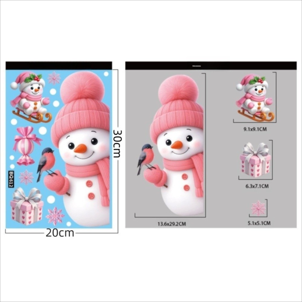 Removable PVC Window Stickers  - đánh giá và giá Snowflake Window Decal