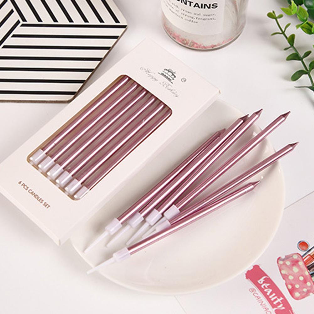 6/18pcs Metal Gold Silver Birt - đánh giá và giá Holiday Candle Set