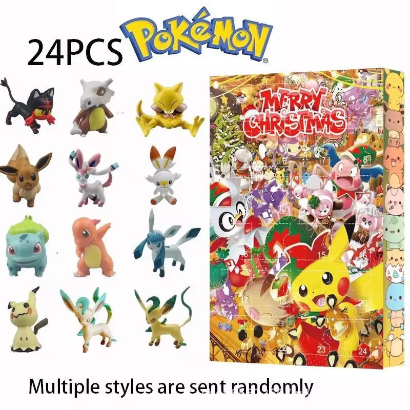 Pokemon 24 Days Christmas Coun - đánh giá và giá Advent Calendar Gift