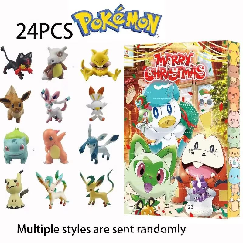 Pokemon 24 Days Christmas Coun - đánh giá và giá Advent Calendar Gift