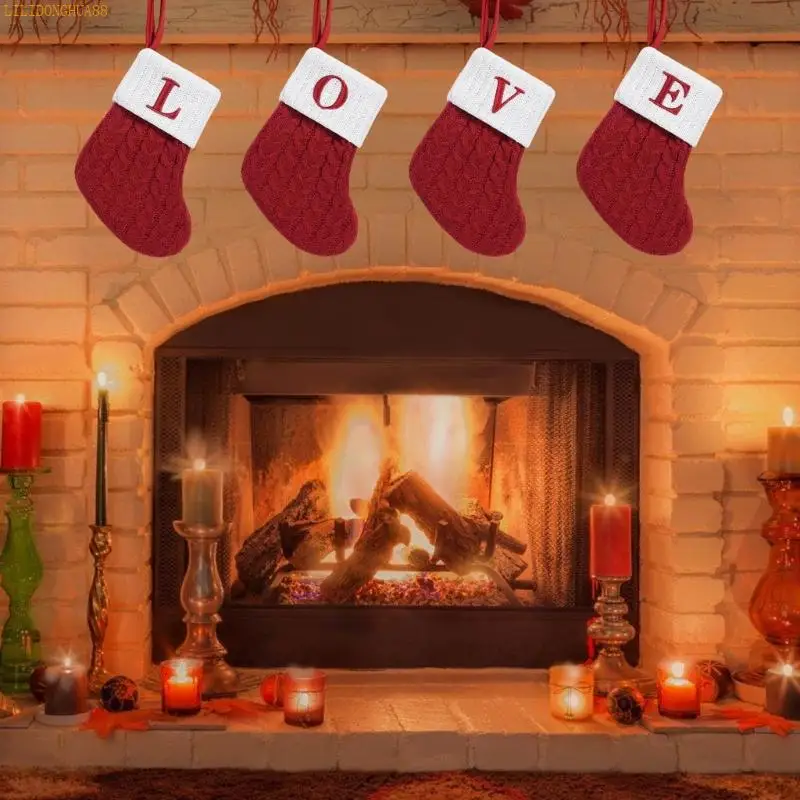 J1HA Giáng Sinh Vớ Túi Kẹo Thê - đánh giá và giá Christmas Stocking Hanging