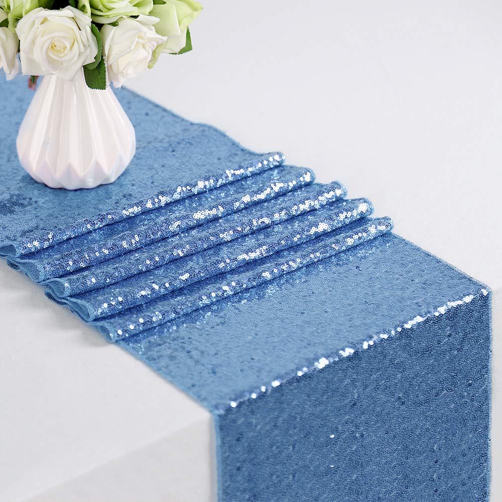 4pcs Glitter Sequin Table Runn - đánh giá và giá Christmas Table Runner