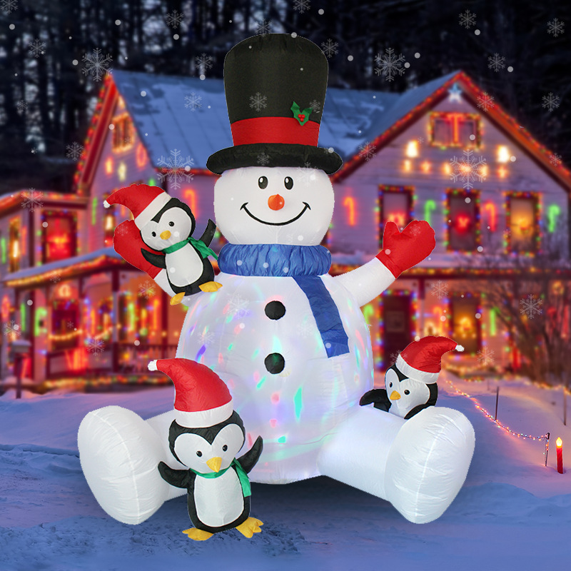 Christmas Inflatable Snowman P - đánh giá và giá Christmas Lights Outdoor