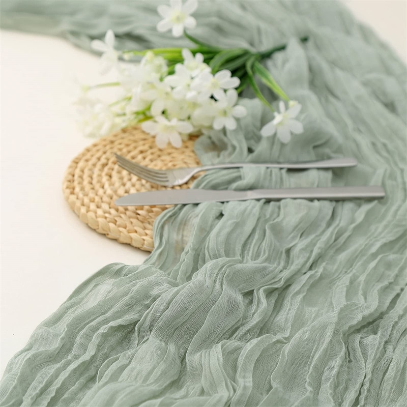 Bán-sheer gạc tiệc cưới giáng  - đánh giá và giá Christmas Table Runner