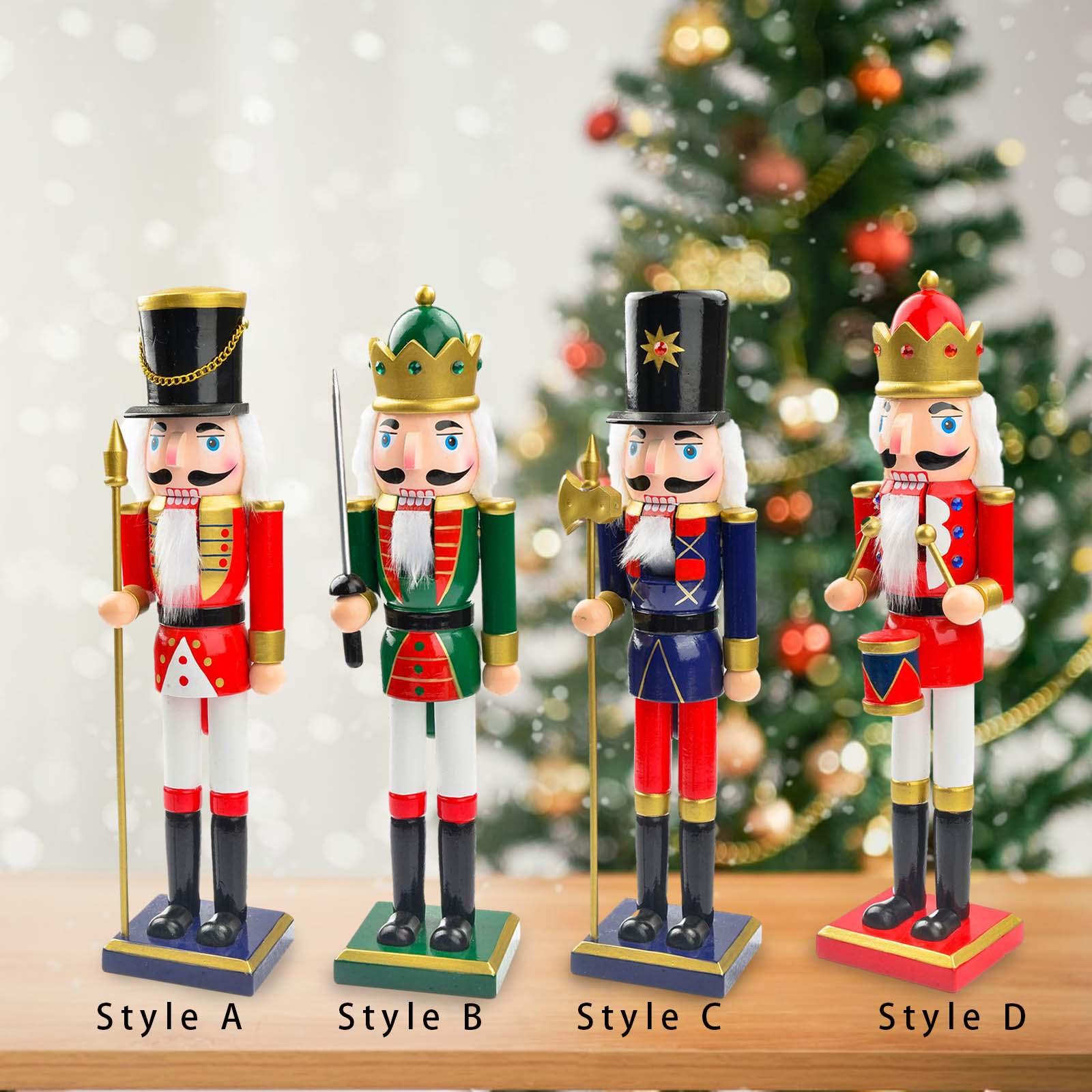 25cm Wooden Christmas Nutcrack - đánh giá và giá Nutcracker Figurine