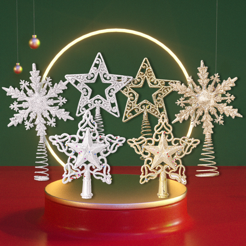 Christmas Tree Toppers Glitter - đánh giá và giá Star Tree Topper
