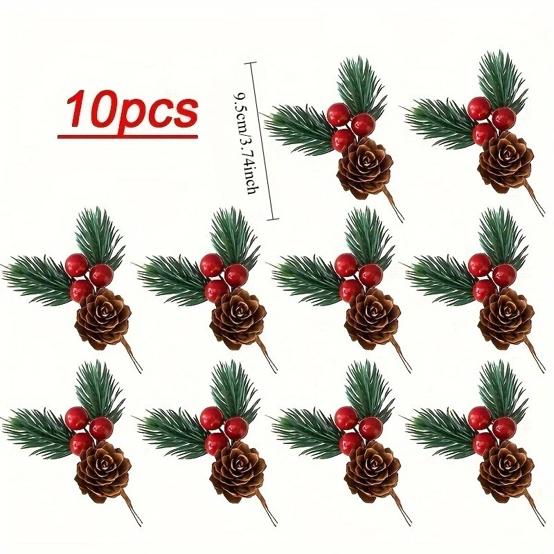 10pcs Set of Artificial Pine C - đánh giá và giá Christmas Tree Artificial