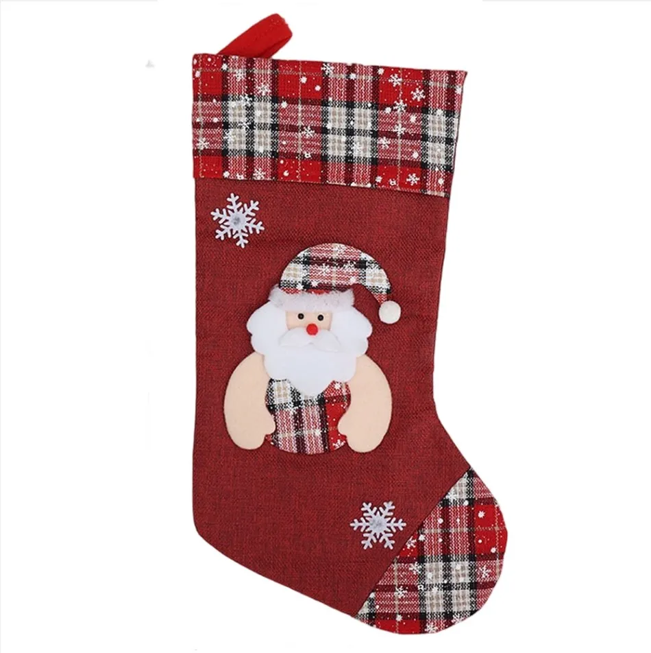 1pcs Christmas Stocking Presen - đánh giá và giá Christmas Stocking Hanging
