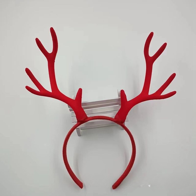 10pair 17cm Flocked Reindeer A - đánh giá và giá Reindeer Antlers Headband