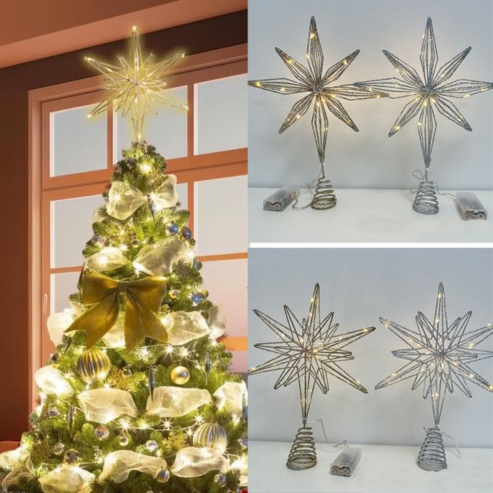 Star Christmas Tree Topper LED - đánh giá và giá Star Tree Topper