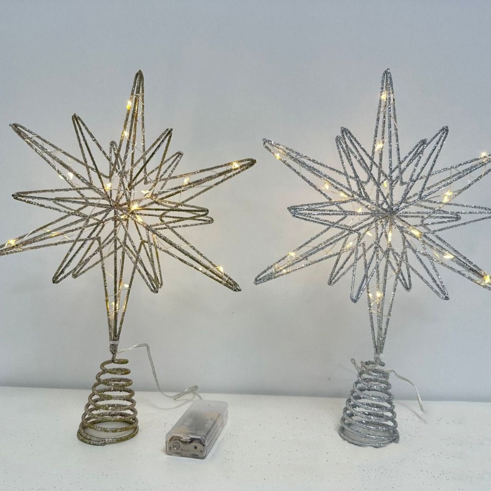 Star Christmas Tree Topper LED - đánh giá và giá Star Tree Topper