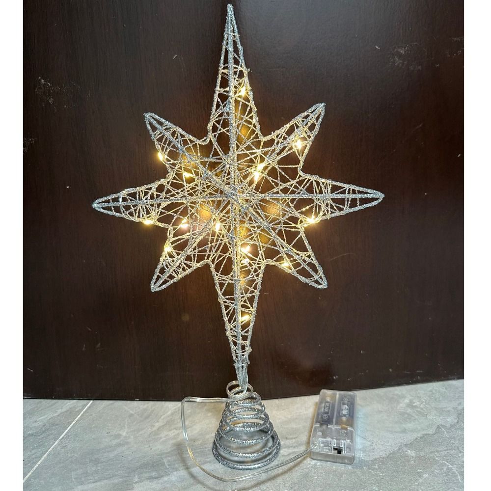 Star Christmas Tree Topper LED - đánh giá và giá Star Tree Topper