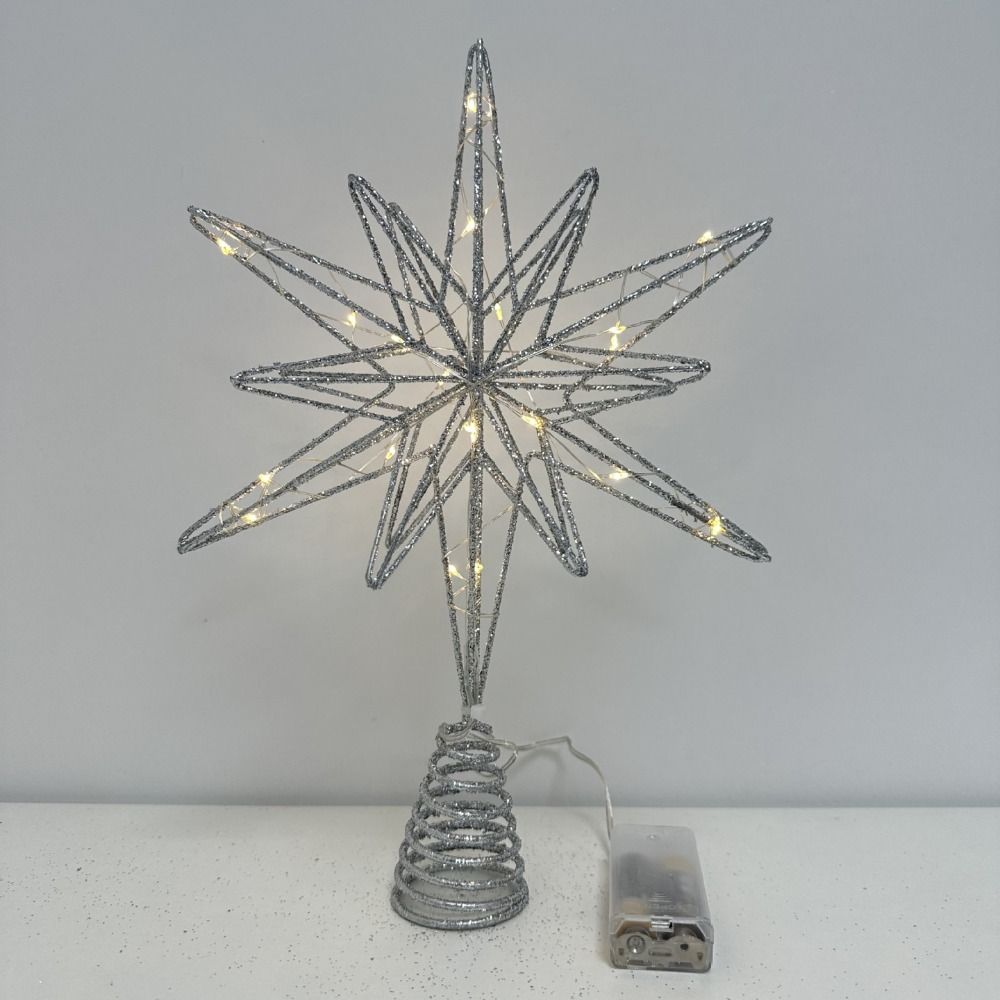 Star Christmas Tree Topper LED - đánh giá và giá Star Tree Topper