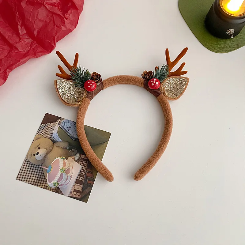 Giáng Sinh Đầu Tuần Lộc Linh D - đánh giá và giá Reindeer Antlers Headband