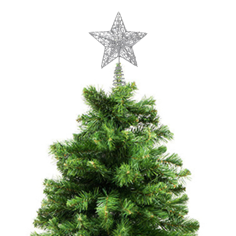 1pc Gold/Silver/Red/Blue Glitt - đánh giá và giá Star Tree Topper